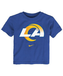 Nike toddler Boys and Girls Royal Los Angeles Rams Logo T-shirt