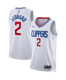 Nike men's Kawhi Leonard White LA Clippers 2022/23 Swingman Jersey - Association Edition