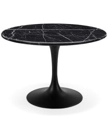 Colfax Black Marble Table