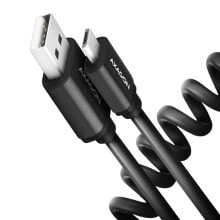 AXAGON BUMM-AM10TB Kabel Micro-USB auf USB-A 2.0 schwarz - 0.6m - Cable - Digital