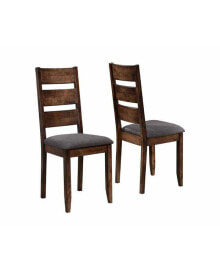 Coaster Home Furnishings barrett Ladderback Dining Side Chairs (Set of 2)
