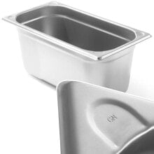 Посуда и емкости для хранения продуктов gN container 1/3 steel Kitchen Line height 200 mm - Hendi 806456