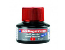 Чернила для принтеров edding BTK 25 заправочный картридж для маркера Красный 25 ml 1 шт BTK25R