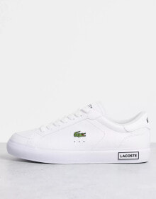 Lacoste – Powercourt – Sneaker in Weiß