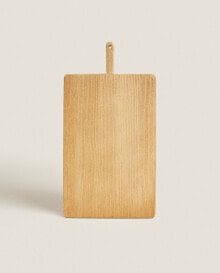 Rectangular ash wood cutting board