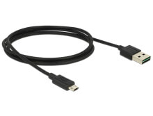 DeLOCK 83844 USB кабель 1 m 2.0 USB A Micro-USB B Черный