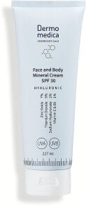 Creme für Gesicht und Körper - Dermomedica Hyaluronic Face & Body Mineral Cream SPF30