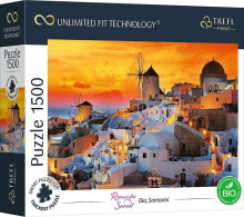 Trefl Puzzle 1500 Oia, Santorini Unlimited Fit Technology