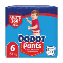 Disposable nappies Dodot Dodot Pants 15+ kg Size 6 27 Units