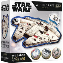 TREFL Star Wars Wooden Millennium Falcon 160 Units puzzle