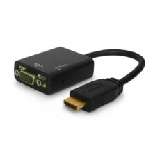 Адаптер HDMI—VGA Savio CL-23 Чёрный