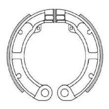 BRENTA MOTO 0130 Brake Shoe