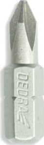 Биты для электроинструмента дедра Концувки вкратакове ph3x25 мм, 10шт пуделко пласт (18A02PH30-10)