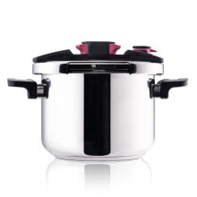 TAURUS Pressure Cooker Great Moments 6L Superrapid Stainless steel