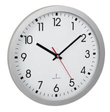 Детские часы и будильники TFA-Dostmann 60.3522.02 настенные часы Кварцевые стенные часы Круглый Серебристый