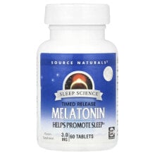 Timed Release Melatonin, 3 mg , 60 Tablets