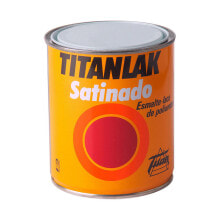 Синтетическая эмаль Titanlux Titanlak 11140038 лак Белый сатин 375 ml