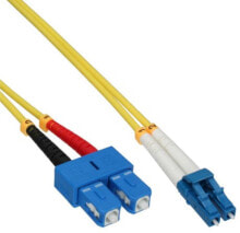 Кабели и разъемы для аудио- и видеотехники inLine 88656T волоконно-оптический кабель 7,5 m OS2 2x LC 2x SC Yellow,Black,Blue,Red,White