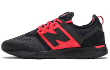 New Balance 247系列 低帮休闲跑步鞋 黑红色 / Sport Shoes New MRL247TM