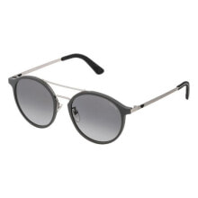 Мужские солнцезащитные очки Мужские очки солнцезащитные круглые серые  Police SPL7825309U5 ( 53 mm)