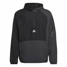 Men's Sports Jacket Adidas Colorblock Black