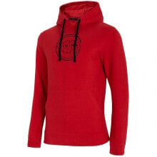 Мужские спортивные худи мужское худи с капюшоном спортивное красное с логотипом 4F M H4L21 BLM015 62S блузка