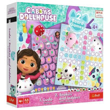 TREFL Gabby´Shouse Board Game 2 In 1 doll