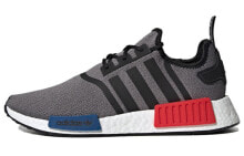 adidas originals NMD_R1 低帮 运动休闲鞋 男女同款 黑灰红 / Кроссовки Adidas originals NMD_R1 GZ7924