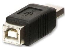 Lindy USB A/B USB B Черный 71231