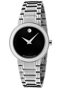 Купить наручные часы Movado: Women's Stiri Black Dial Stainless Steel