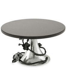 Michael Aram black Orchid Cake Stand