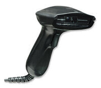 Manhattan Long Range CCD Handheld Barcode Scanner - USB - 500mm Scan Depth - Cable 1.5m - Max Ambient Light 30,000 lux (sunlight) - Black - Three Year Warranty - Box - Handheld bar code reader - 1D - CCD - Codabar - Code 11 - Code 128 - Code 32 - Code 39 