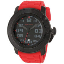Мужские наручные часы с ремешком мужские наручные часы с красным силиконовым ремешком Glam Rock GR33002 ( 50 mm)
