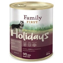 Wet food Family First FF-19013 Apple Wild Boar Goose 800 g