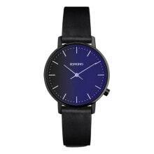 Мужские наручные часы с ремешком Мужские наручные часы черным кожаным ремешком Komono KOM-W4104 ( 36 mm)