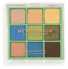 Lidschattenpalette - Makeup Revolution Neon Heat Eyeshadow Palette Safari Green