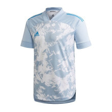 Мужские спортивные футболки мужская футболка спортивная голубая белая с принтом T-Shirt adidas Condivo 20 Jersey M FI4221