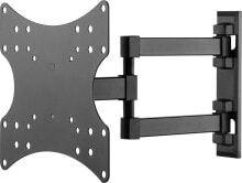 Brackets and racks for televisions and audio equipment