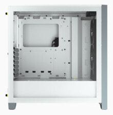 Компьютерные корпуса для игровых ПК corsair iCUE 4000X RGB Midi Tower Белый CC-9011205-WW