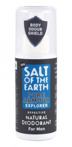 Дезодоранты Salt Of The Earth Pure Armor Explorer Natural Deodorant Натуральный мужской дезодорант 75 мл