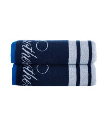 Brooks Brothers brooks Brothers Nautical Blanket Stripe 2 Piece Turkish Cotton Bath Towel Set