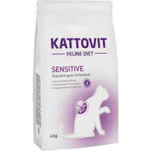 Купить влажные корма для кошек Kattovit: Корм для котов Kattovit Sensitive 4 кг