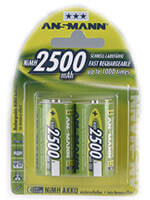 Батарейки и аккумуляторы для фото- и видеотехники Ansmann 5030912 батарейка C / HR14 Никель-металл-гидридный (NiMH)