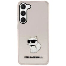 KARL LAGERFELD KLHCS23MHNCHTCP S23+ S916 Ikonik Choupette phone case