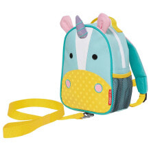 SKIP HOP Zoo Mini Backpack With Safety Harness Unicorn