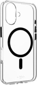 Fixed Fixed | MagPurity | Back Cover | Apple | iPhone 16 | TPU | Clear, Black