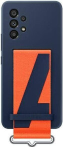 Samsung SAMSUNG Etui Silicone Cover with Strap do Galaxy A53 5G Navy