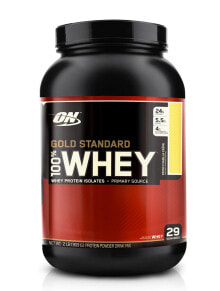 Сывороточный протеин Optimum Nutrition Gold Standard 100 Percent Whey Protein Порошок изолятов сывороточного протеина с вкусом ванильного крема 29 порций