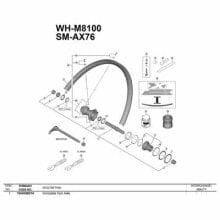 SHIMANO Deore XT WH-M8100 Rear