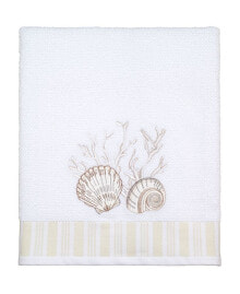 Avanti destin White Coral & Shells Cotton Bath Towel, 27